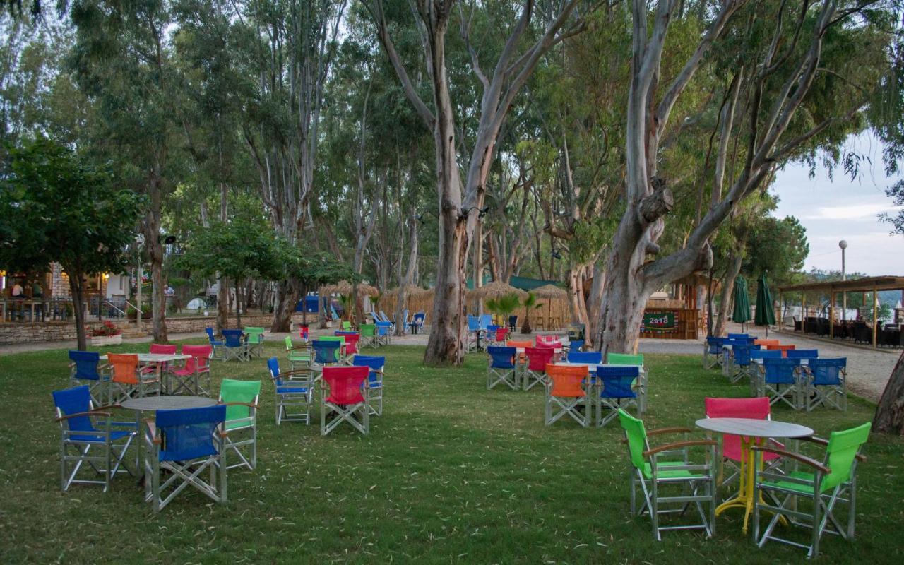 Camping Drepanos Otel İgumeniça Dış mekan fotoğraf